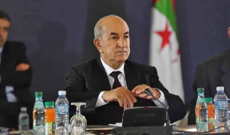El presidente de Argelia, Abdelmadjid Tebboune.