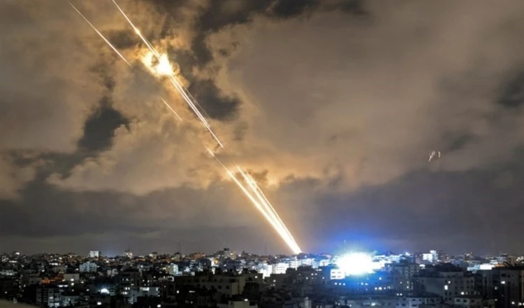 Ataque israelí a la Franja de Gaza.