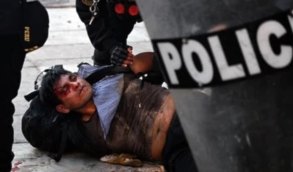 Presentan informe sobre represión contra protestas en Perú