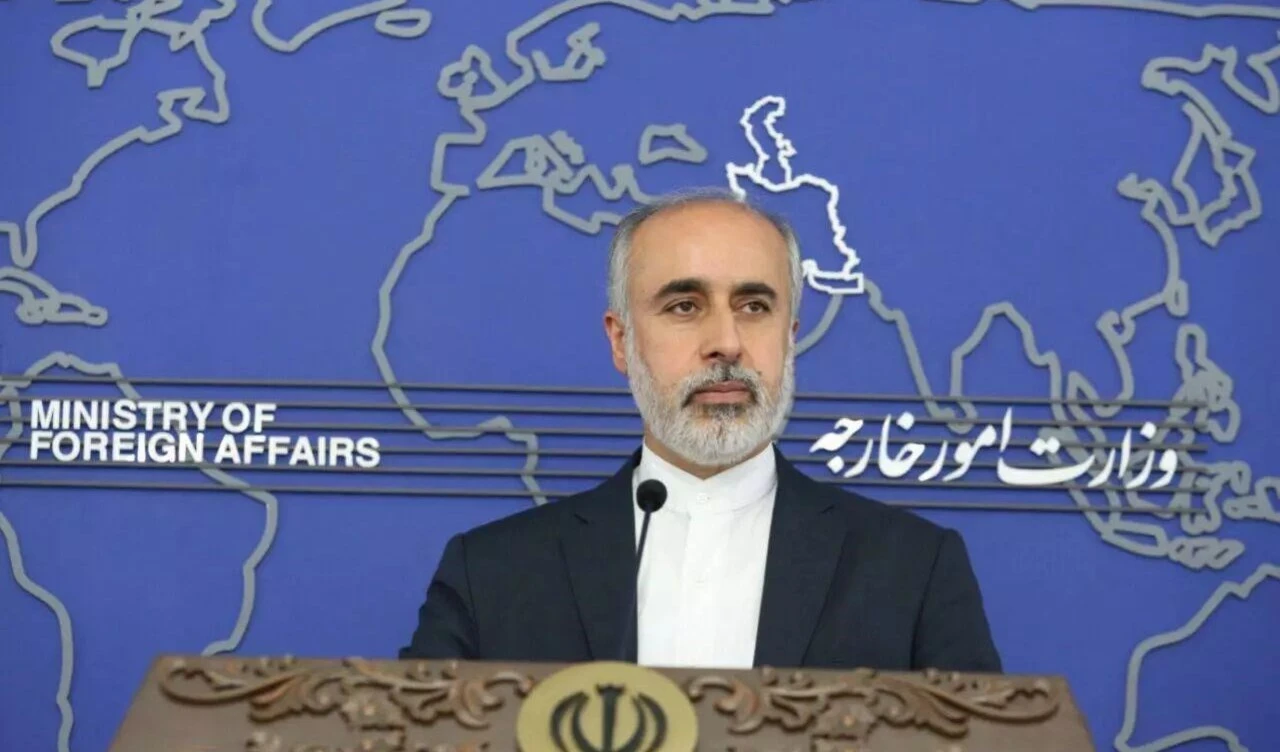 Nasser Kanaani, vocero de la cancillería iraní.