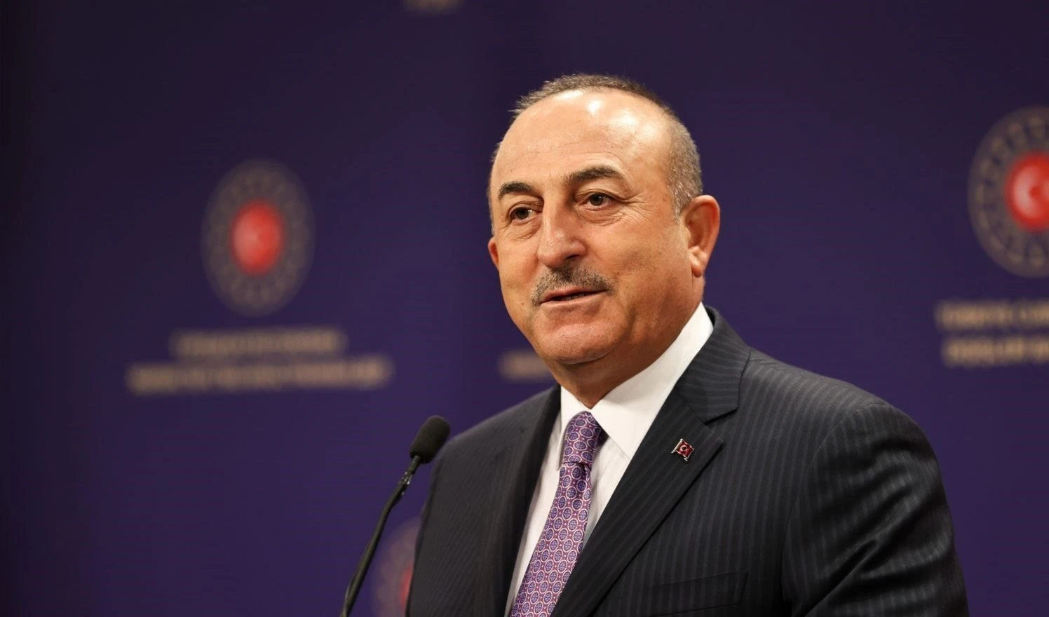 El canciller turco, Mevlut Cavusoglu.