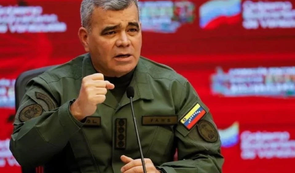 Vladimir Padrino, ministro venezolano de Defensa.