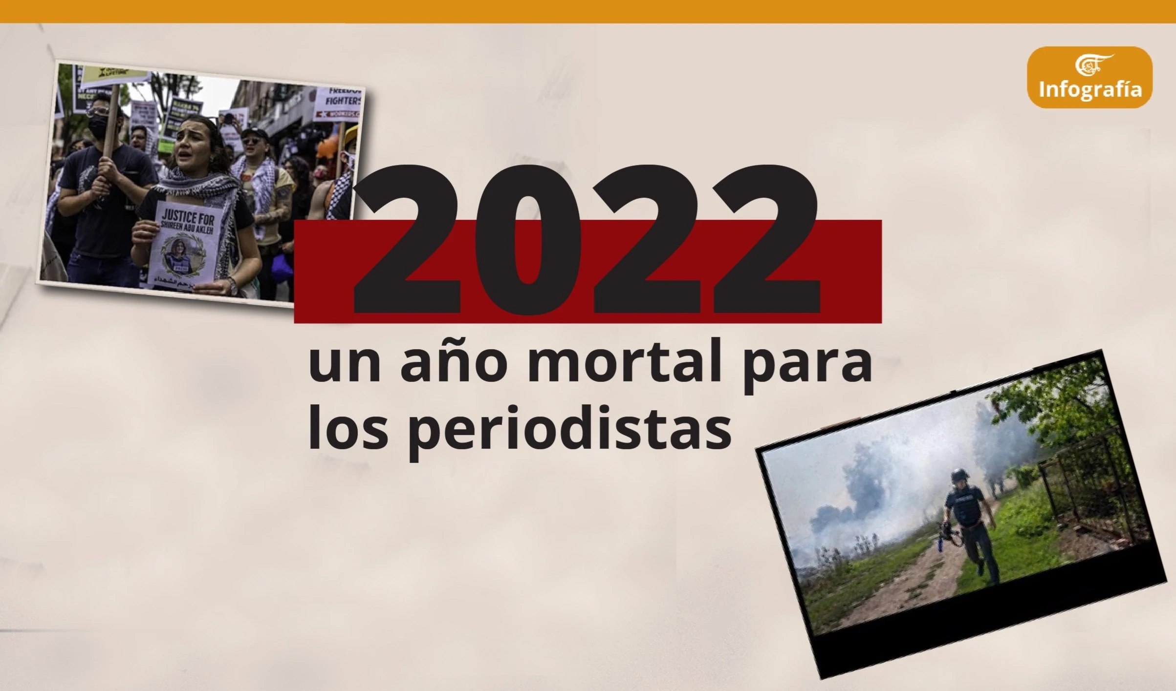 2022 año mortal para los periodistas