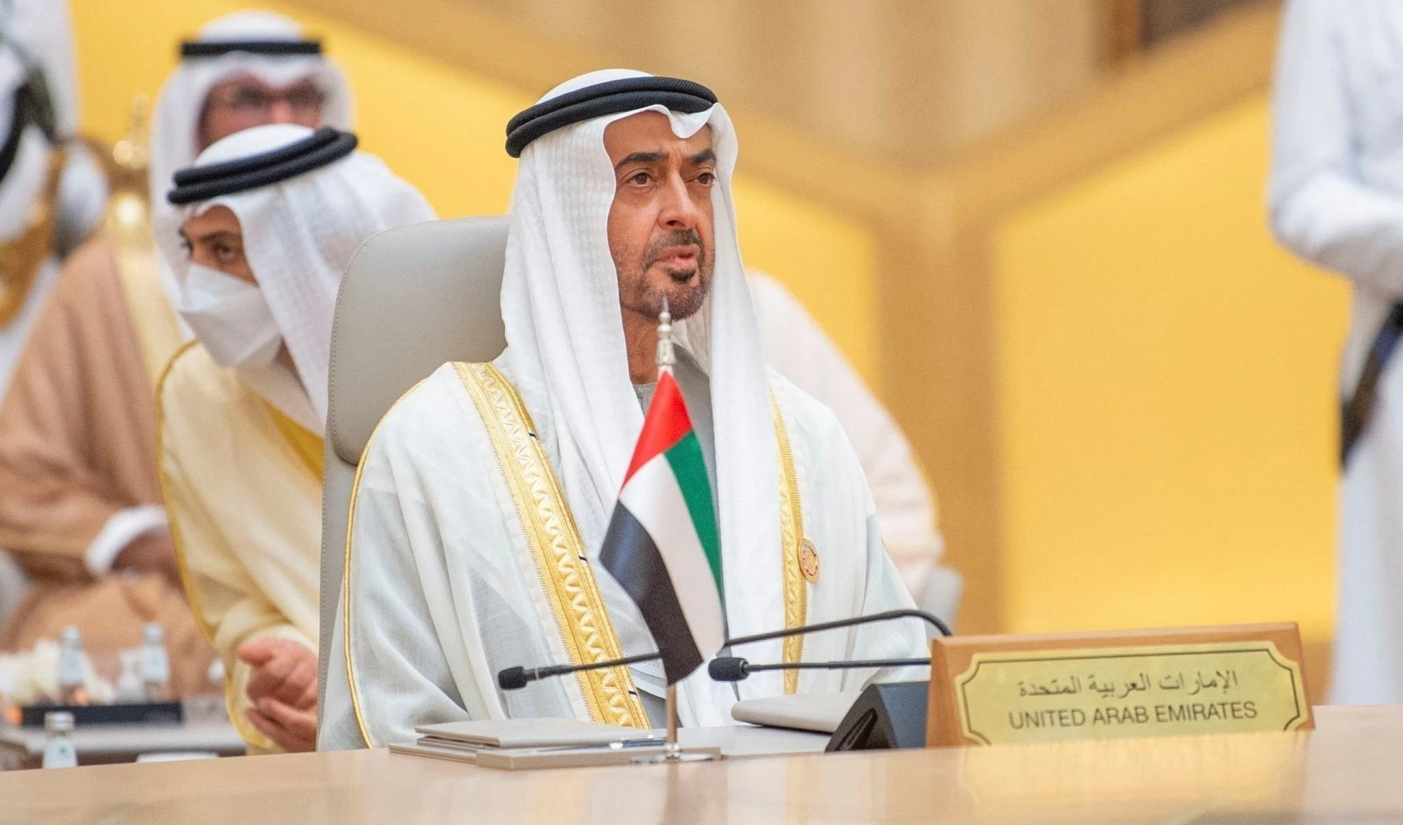 El presidente de Emiratos Árabes Unidos, Mohammed bin Zayed Al Nahyan.