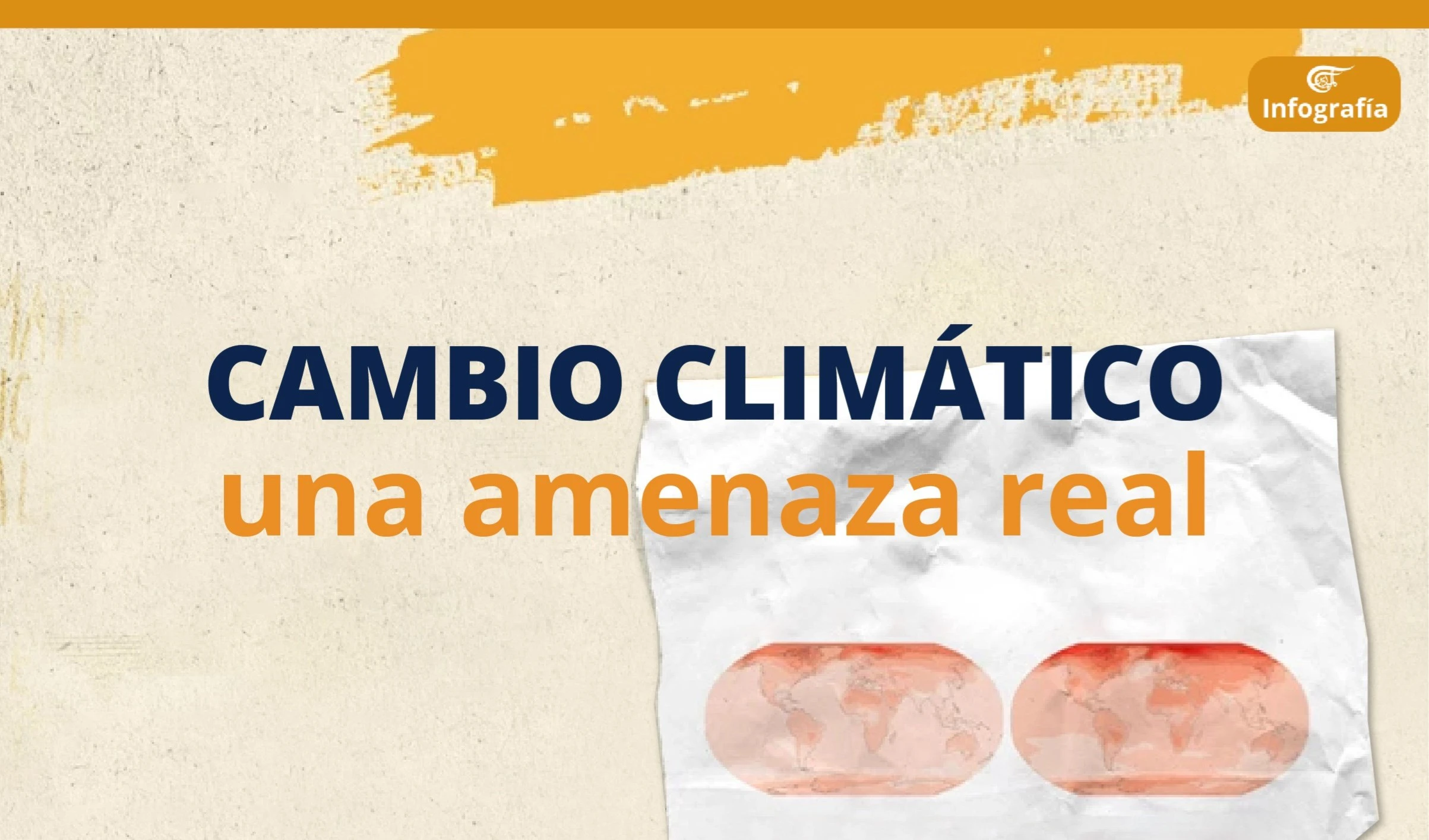 Cambio climático, una amenaza real Cambio climático, una amenaza real
