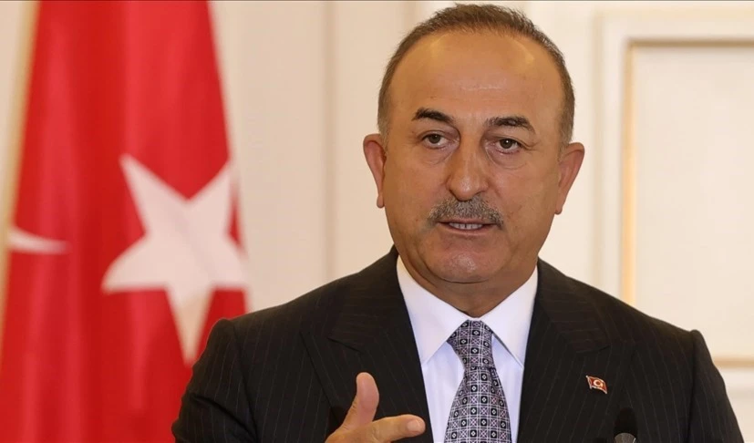 El Ministro de Relaciones Exteriores de Turquía, Mevlut Cavusoglu.