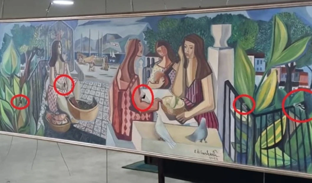 El intento golpista en Brasil dejó graves daños patrimoniales. Foto: Tribunal Supremo Federal.