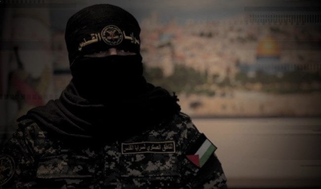 El portavoz de las Brigadas Al-Quds, el ala militar del Movimiento Yihad Islámica, Abu Hamza.