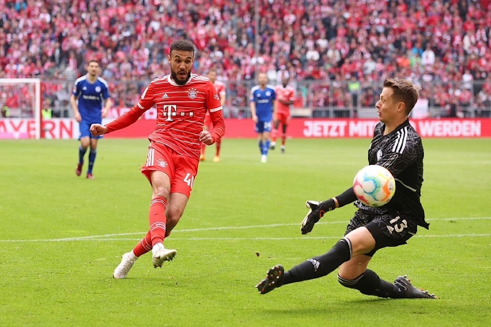 Nassir Mazraoui (Bayern de Múnich) publicó una imagen de Jerusalén.