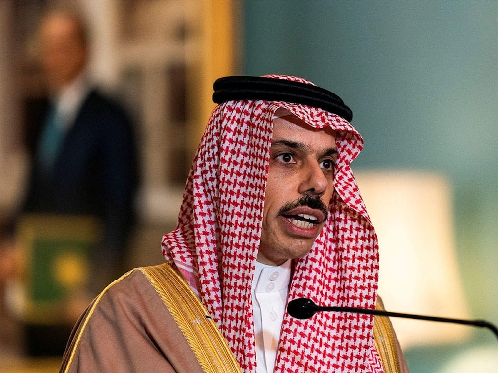 El ministro de Asuntos Exteriores saudí, Faisal bin Farhan.