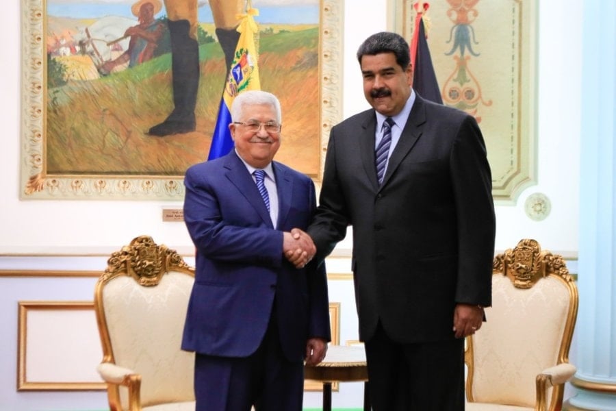 Presidentes de Venezuela y Palestina dialogan sobre crímenes en Gaza