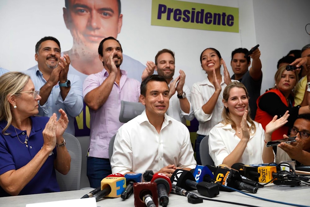 El presidente electo de Ecuador, Daniel Noboa.