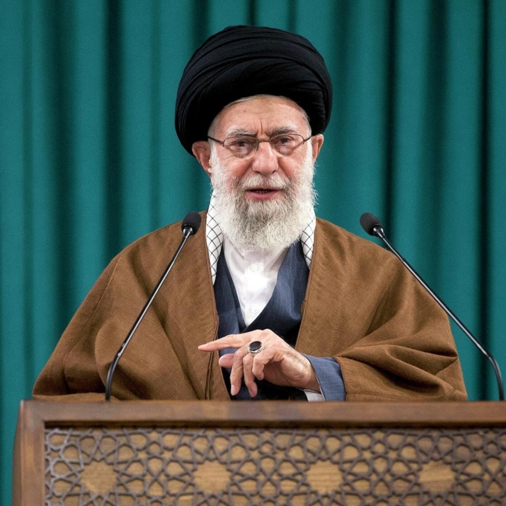 El líder de la Revolución y de la República Islámica de Irán, ayatollah Sayyed Ali Khamenei.