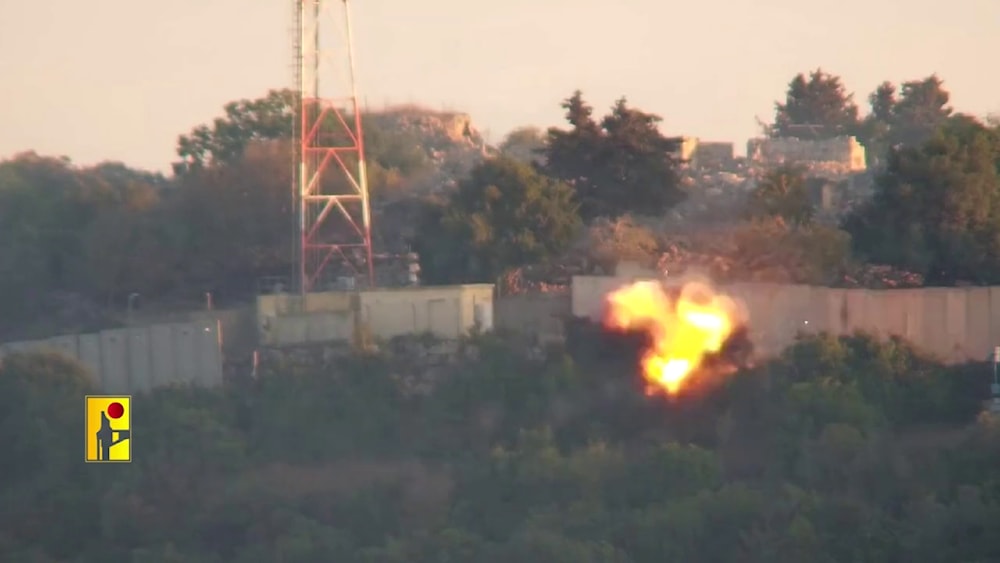 Resistencia de Líbano destruye tanque del ejército israelí en Al Raheb.