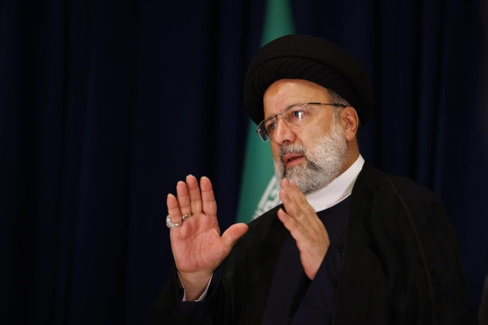 El presidente de Irán, Ebrahim Raisi.