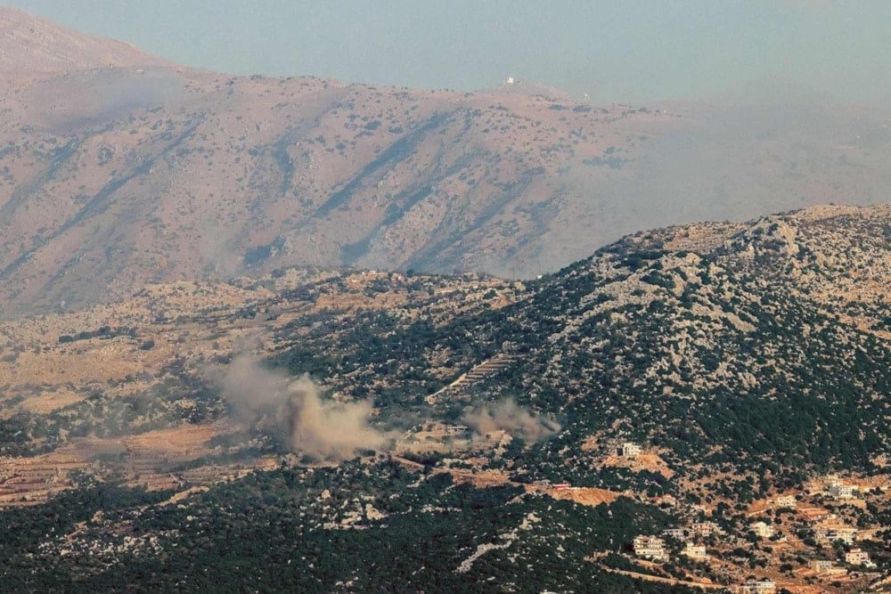 Ataque israelí a la localidad fronteriza libanesa de Kafr Kila.