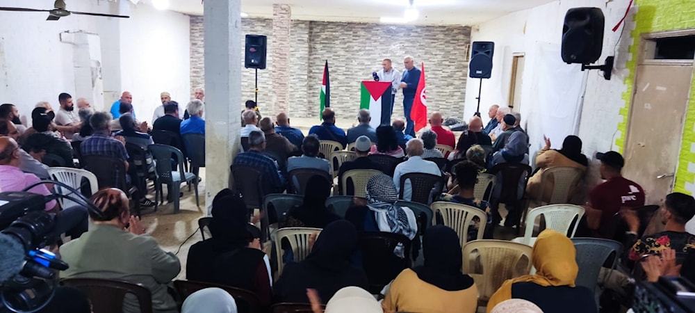 Manu Pineda: No nos vamos a rendir, ni el pueblo palestino, ni nosotros.