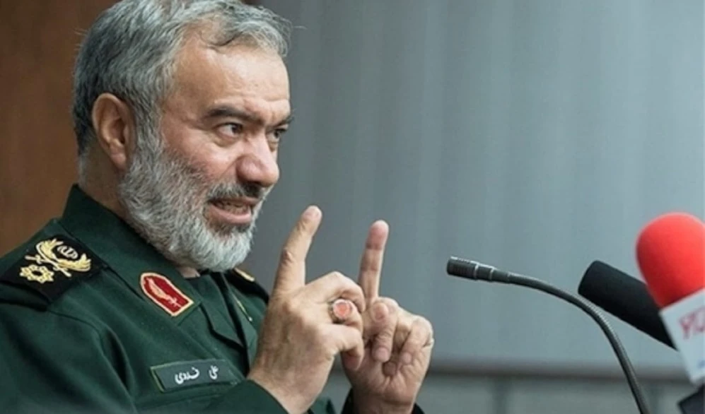 El subcomandante en jefe de la Guardia Revolucionaria iraní, general de brigada Ali Fadavi.