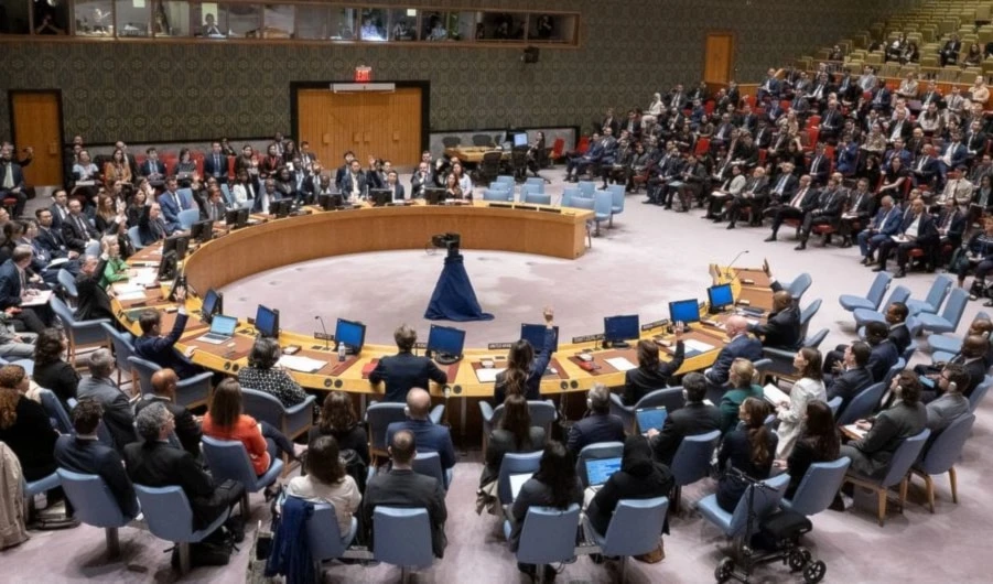 Reunión del Consejo de Seguridad de la ONU. Reunión del Consejo de Seguridad de la ONU.