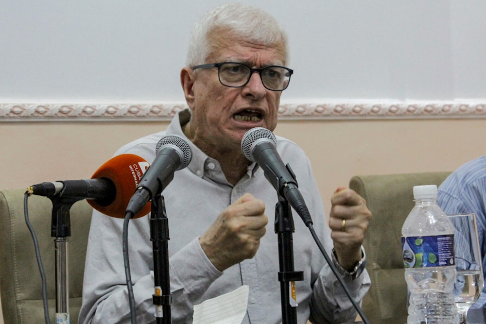 Embajador de Palestina en Cuba, Akram Mohammad Samhan