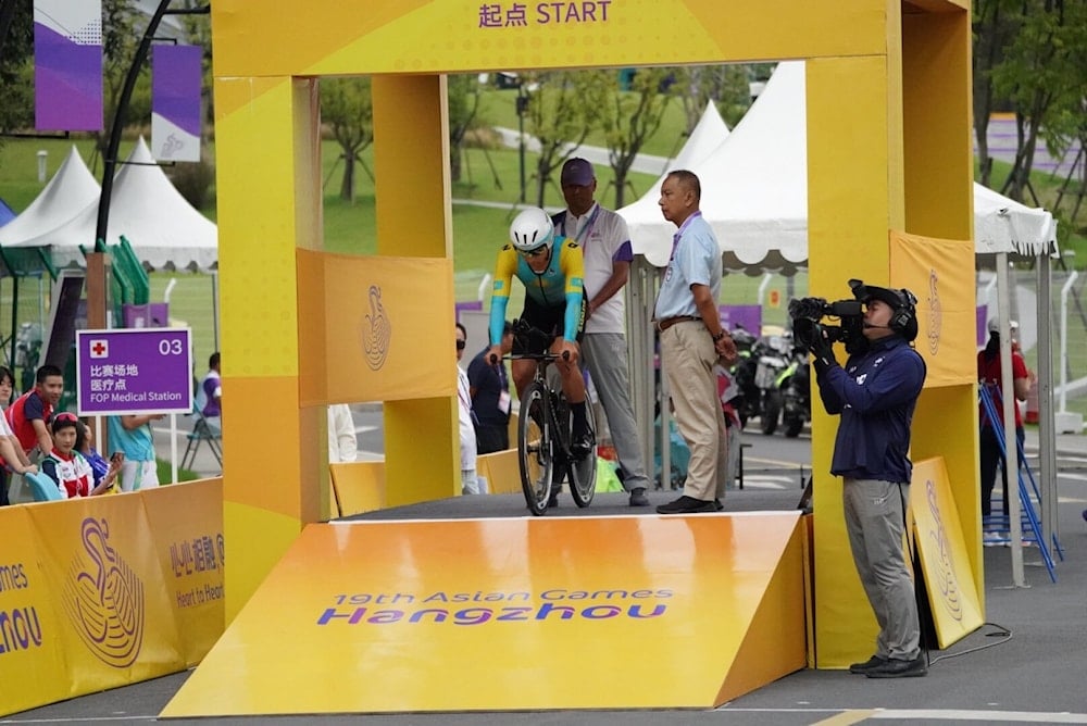 Kasajo Lutsenko suma su cuarto oro en lides contenentales. Foto: Asian Summer Games.