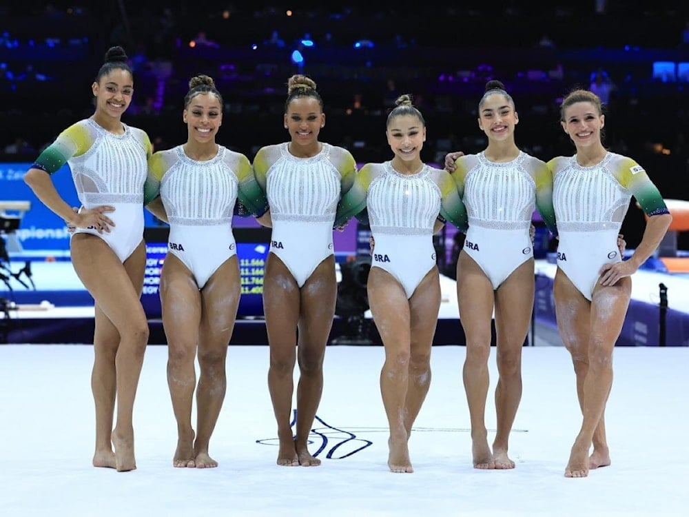 Mujeres de Brasil obtienen boleto hacia París 2024. Foto FIG.