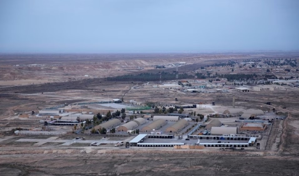 La base aérea de Ain al-Asad, en el oeste de Irak, fue atacada este lunes con cuatro misiles.