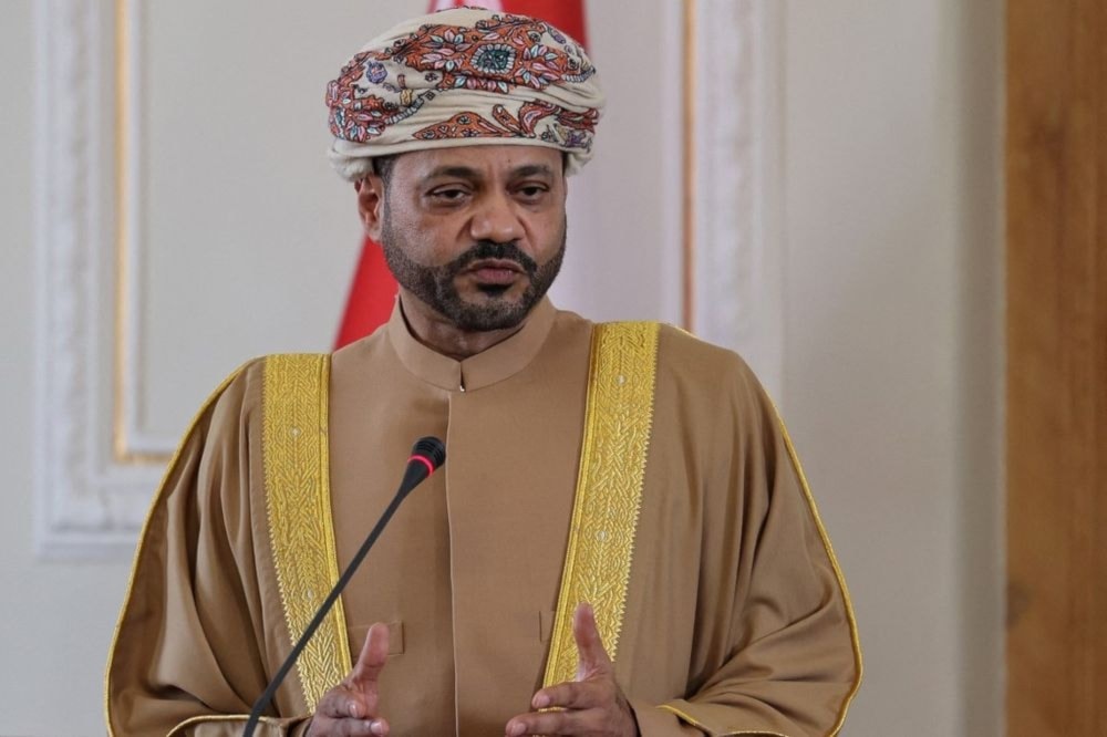 El ministro de Asuntos Exteriores de Omán, Sayyed Badr al-Busaidi.