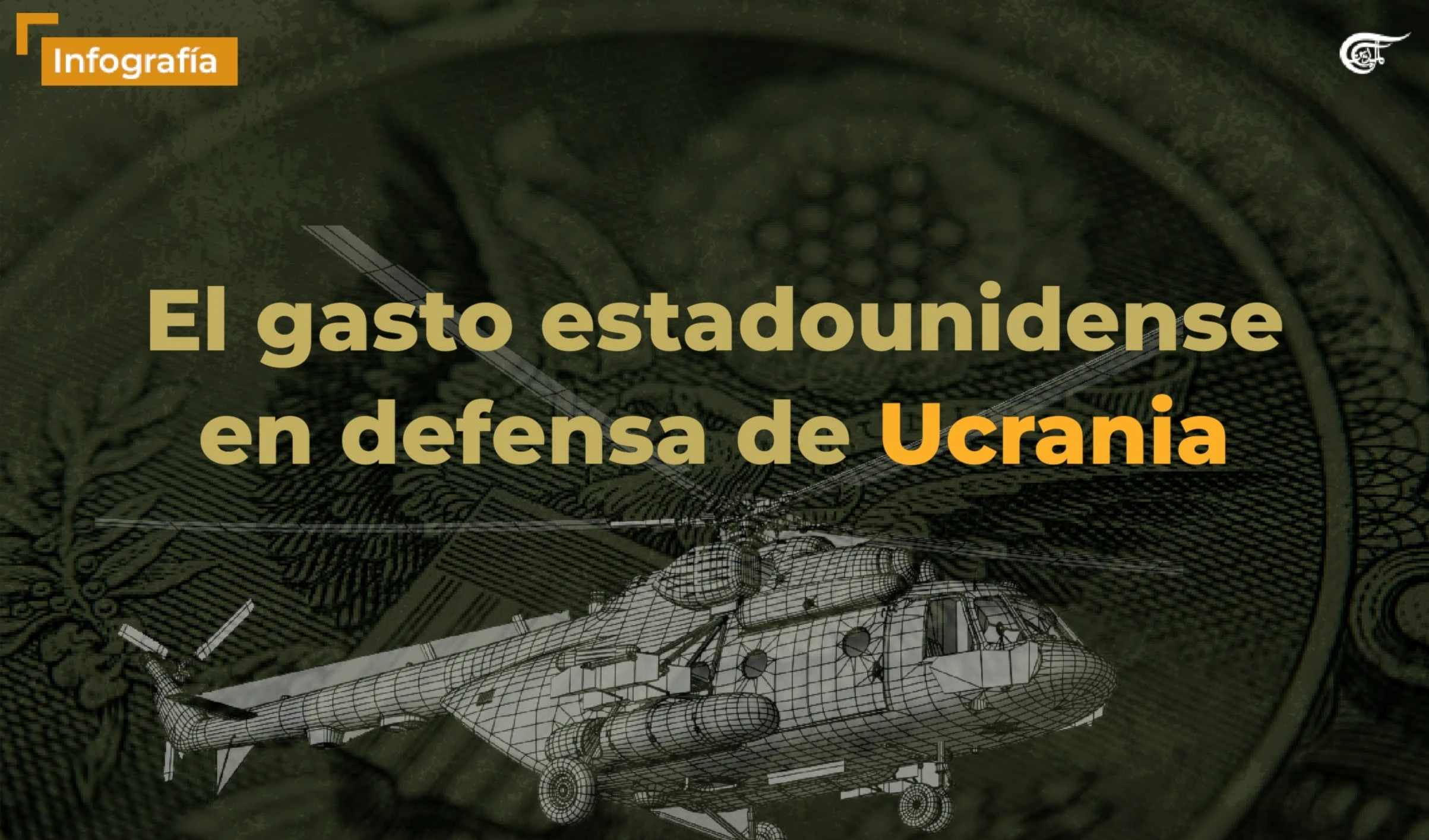 El gasto estadounidense en defensa de Ucrania