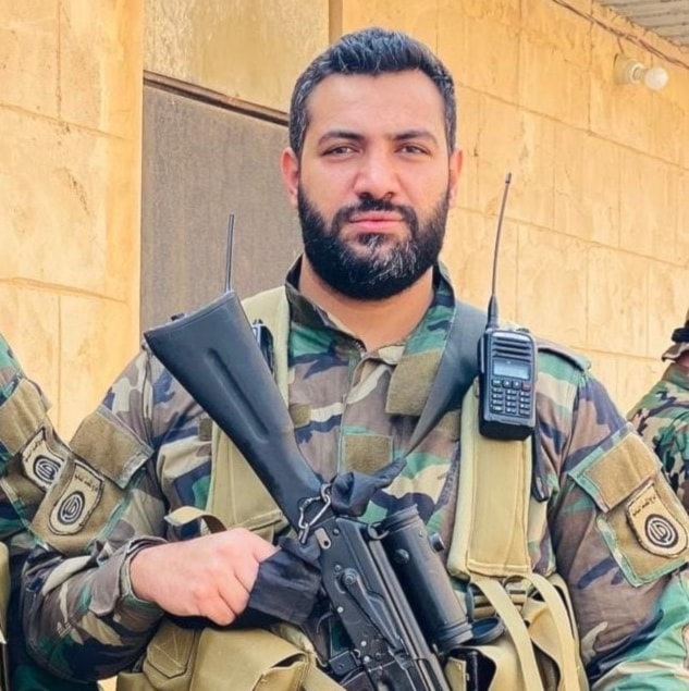 El combatiente del Movimiento Amal caído, Ali Daoud. 