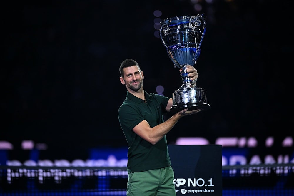 Serbio Djokovic reconocido por octava vez número uno del tenis mundial. Foto ATP.