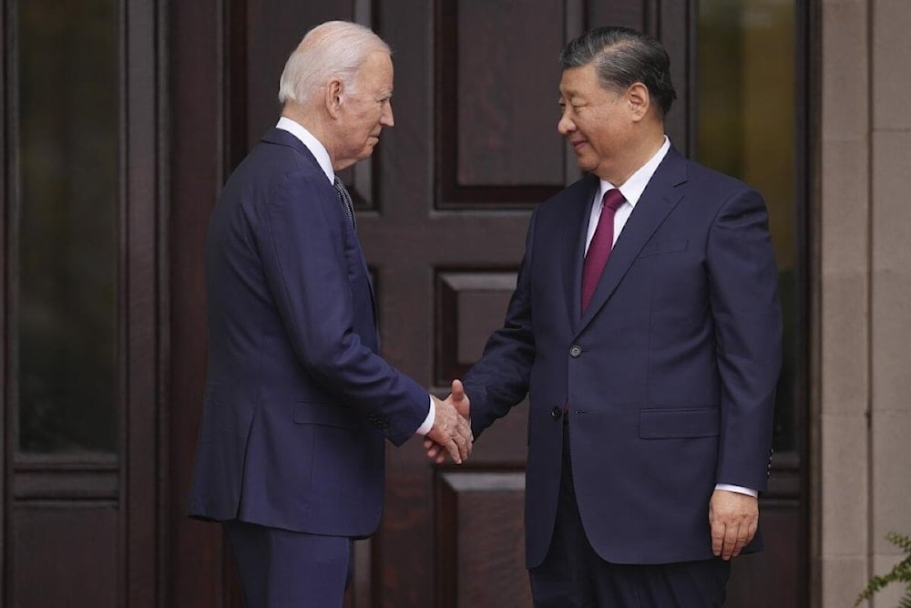 Presidentes de China y EE.UU. asisten a su reunión en San Francisco. Foto: AP. 