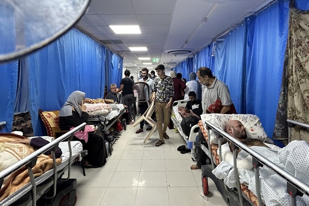 Más de 30 personas murieron por las balas de las fuerzas de ocupación en el Hospital Al-Shifa.