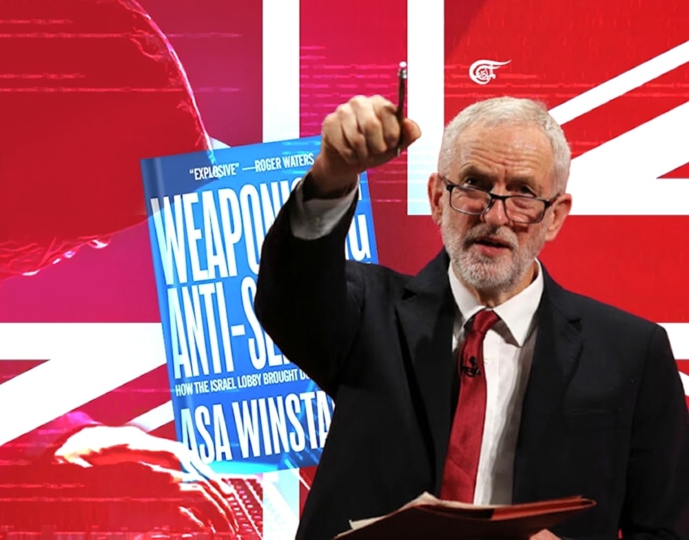 Propaganda sionista dirigida al exlíder laborista, Jeremy Corbyn.