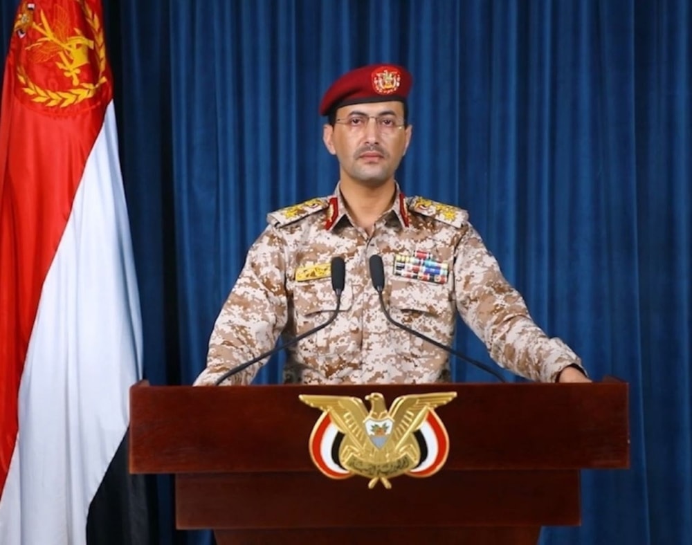 El portavoz oficial de las Fuerzas Armadas de Yemen, general de brigada Yahya Sari.