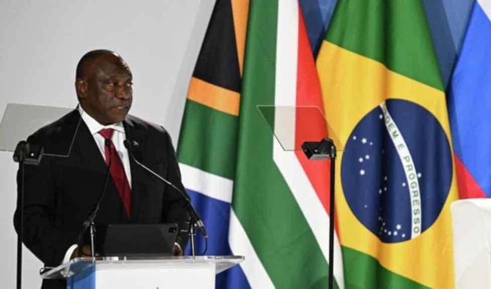 El presidente sudafricano, Cyril Ramaphosa, convocó a la cita.
