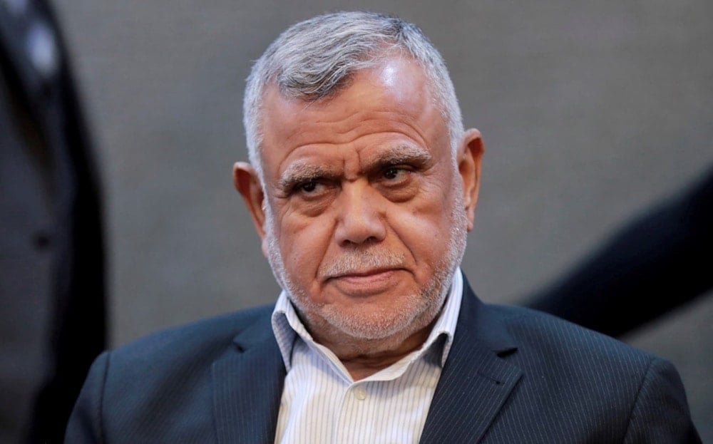 El jefe de la coalición Construimos en Irak, Hadi Al-Amiri.