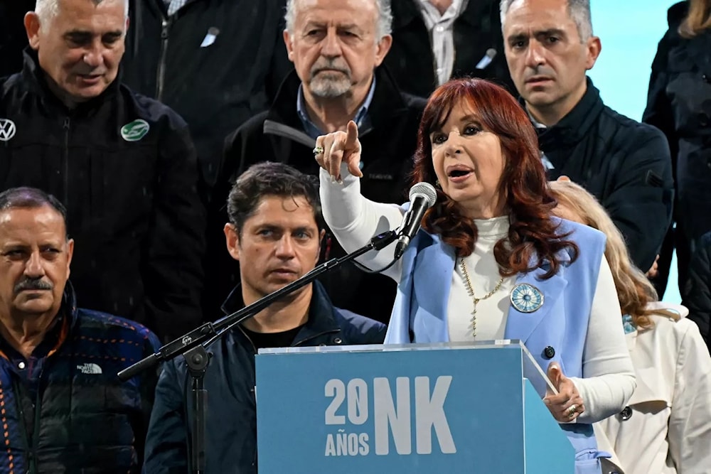 Vicepresidenta de Argentina. Foto archivo AFP. 