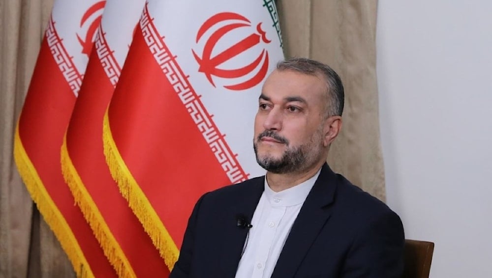 Ministro iraní de Asuntos Exteriores, Hossein Amir Abdullahian.