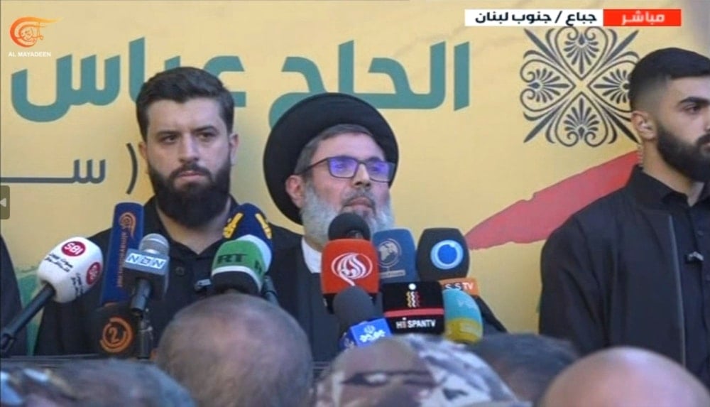 El presidente del Consejo Ejecutivo de Hizbullah, Sayyed Hashem Safieddin.