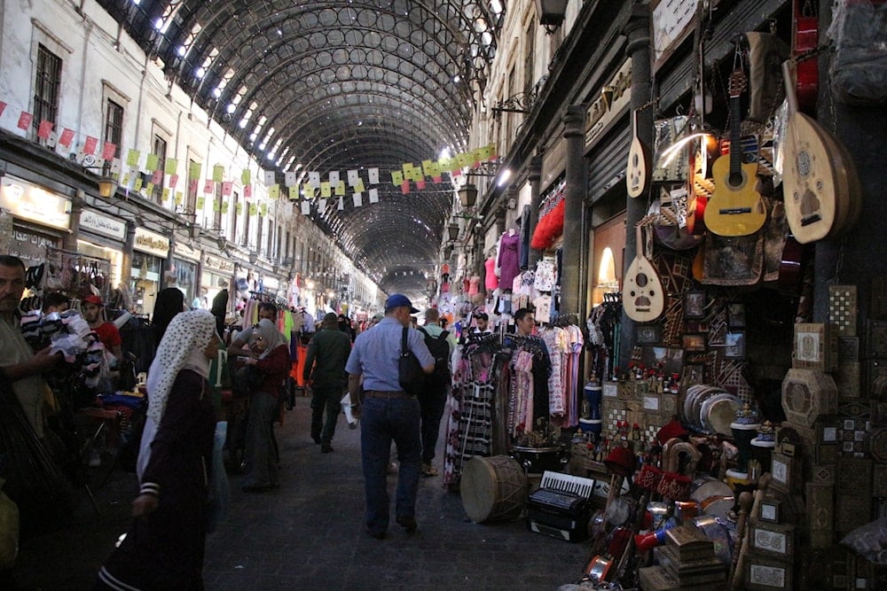 Souk frente a la Mezquita de los Omeyas, Damasco, Siria, septiembre 2023. Foto: Cortesía de los entrevistados.