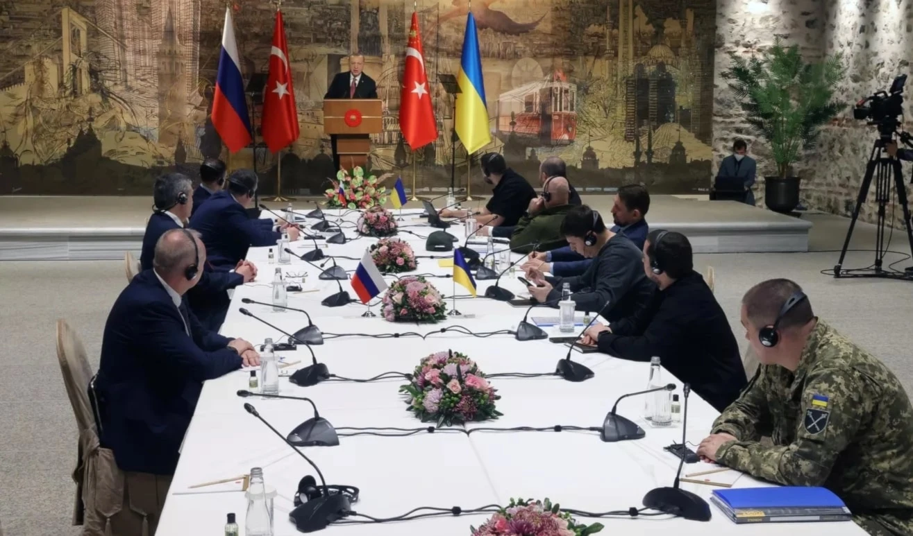 Ucrania negó aceptar la paz con Rusia en 2022. Foto: Sputnik.