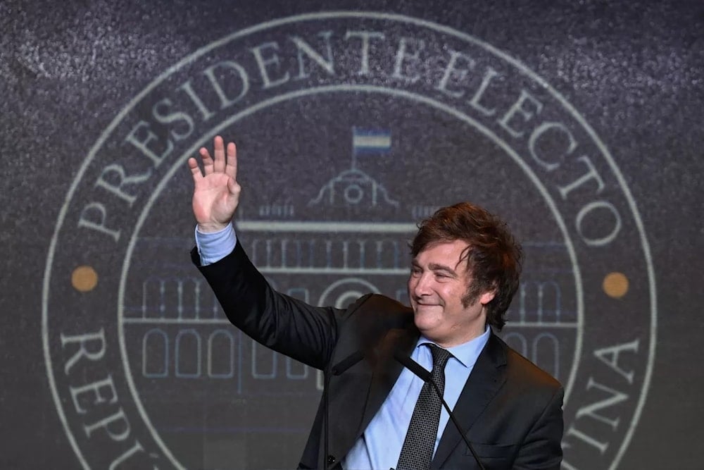 Nuevo presidente electo de Argentina realiza visita a EE.UU. Foto: AFP. 