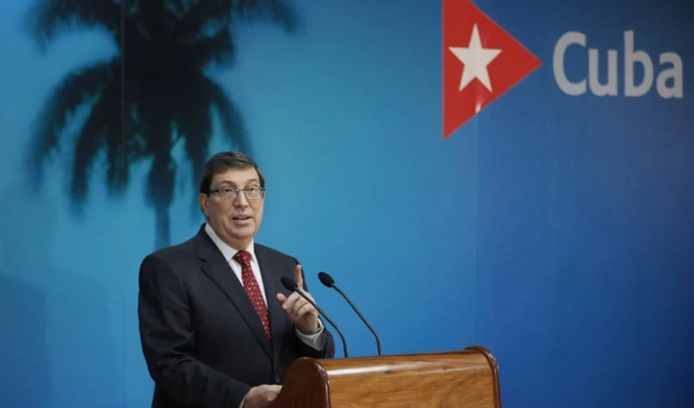 El ministro de Relaciones Exteriores cubano, Bruno Rodríguez.