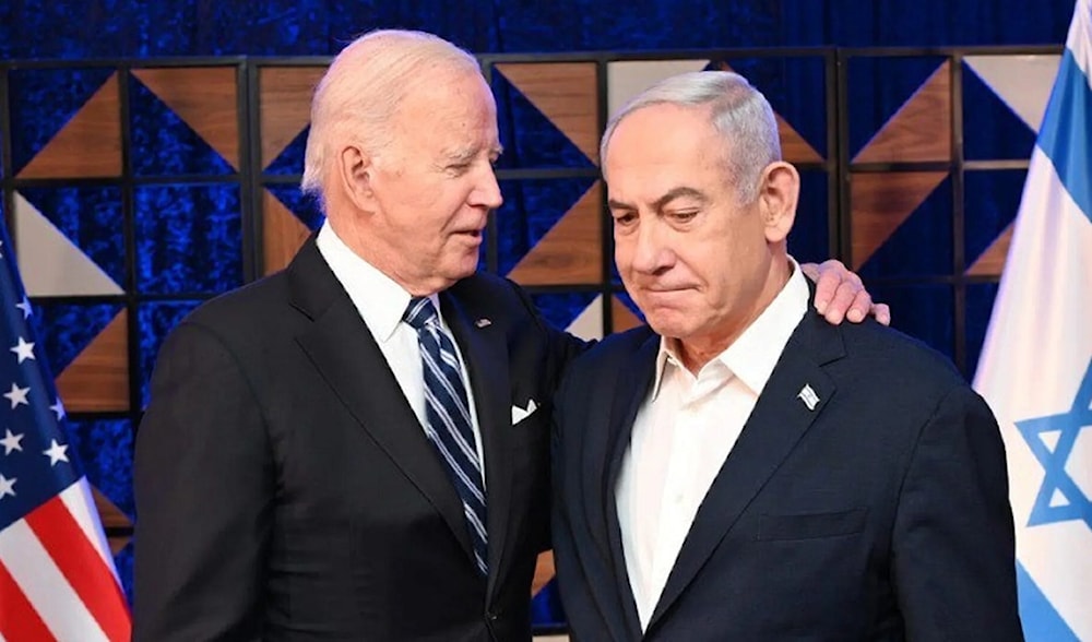 El presidente de Estados Unidos, Joe Biden, y el primer ministro israelí, Benjamín Netanyahu.