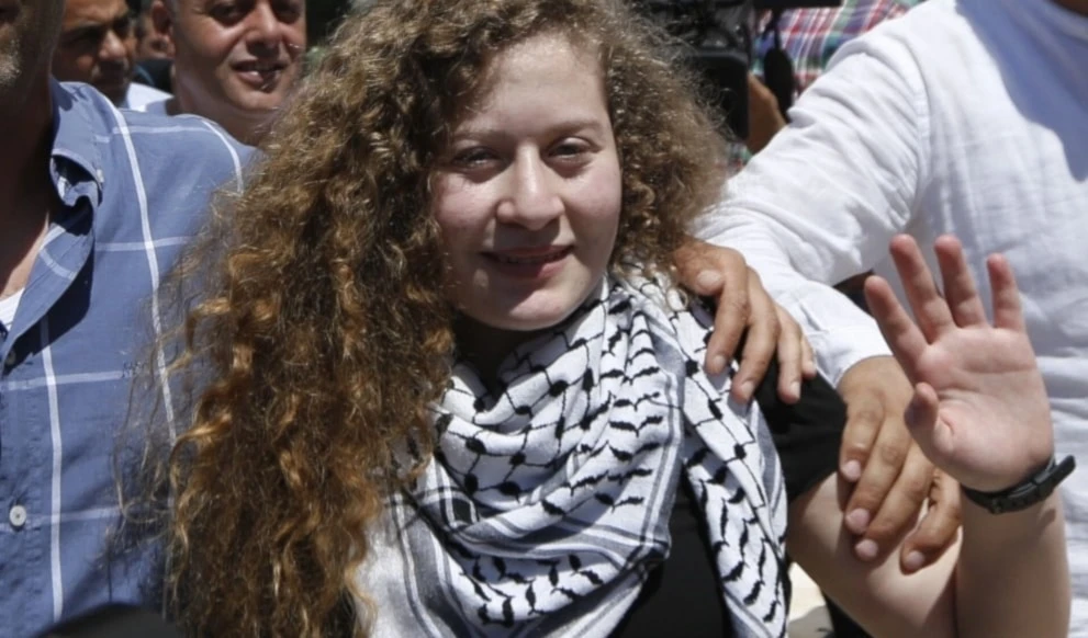 La joven palestina Ahed Tamimi.