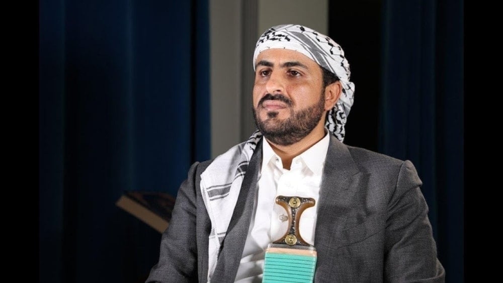 El portavoz del movimiento Ansar Allah de Yemen y jefe del equipo de negociación de Saná, Mohammad Abdul-Salam.