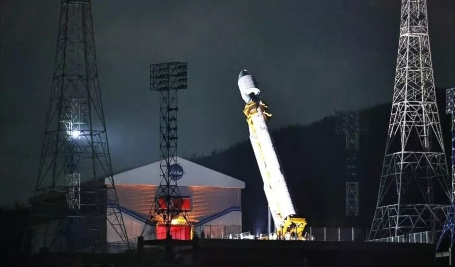 Corea del Norte responde a críticas por lanzar un satélite espía. Foto: KCNA. 