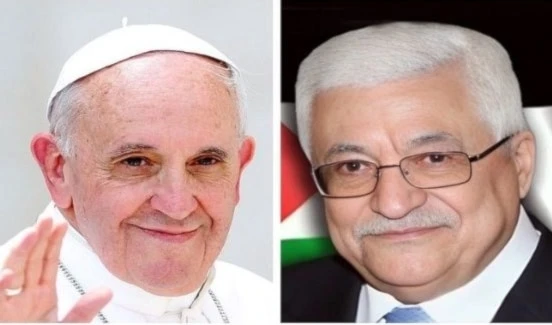 Presidente de Palestina dialogó con Papa Francisco