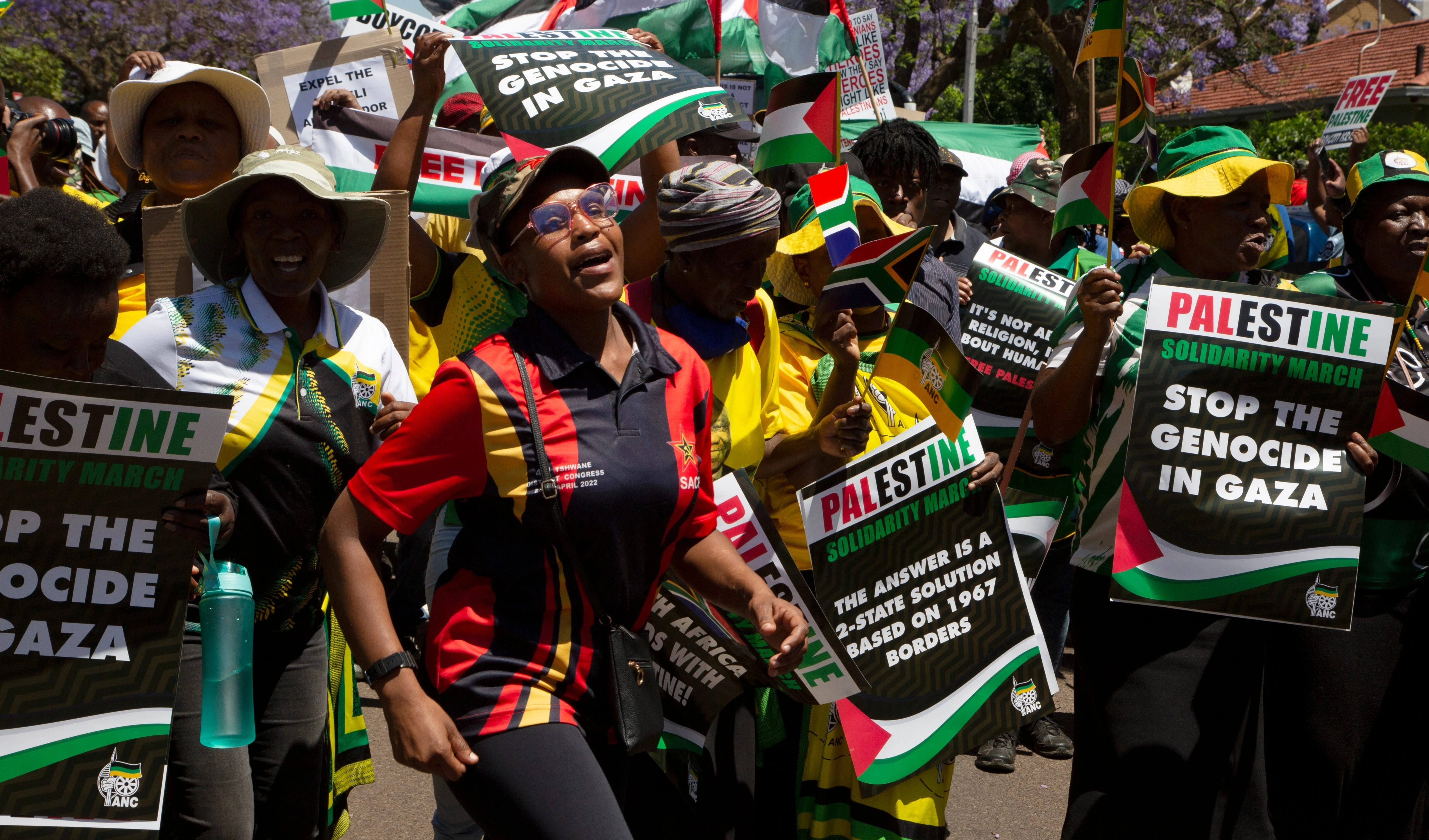 Sudáfrica retirará a todos sus diplomáticos de “Israel”. Foto: AP. Sudáfrica retirará a todos sus diplomáticos de “Israel”. Foto: AP.